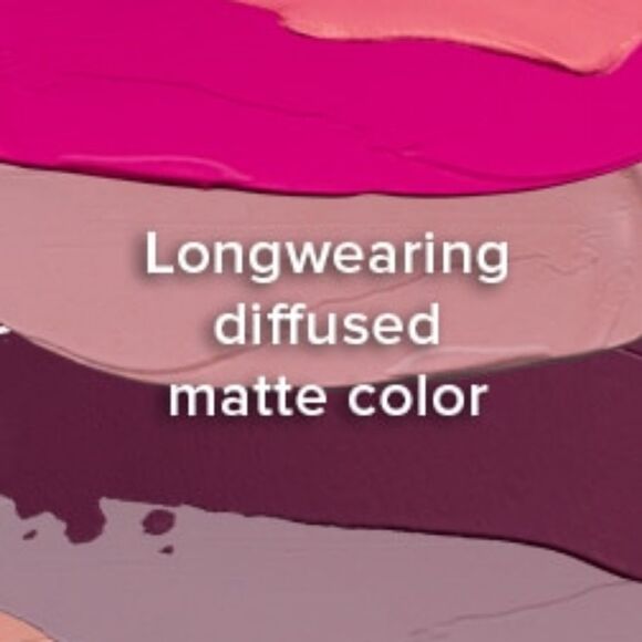 Too Faced Lady Bold Diffused Matte Lipstick in Level Up (Cool Blue Tone Pink) - Picture 8 of 15